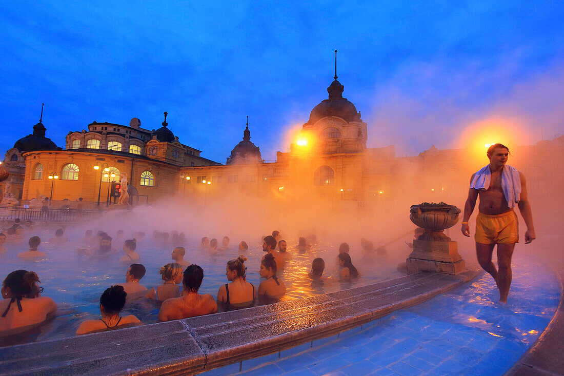 Europa,Ungarn,Budapest . Szechenyi baths