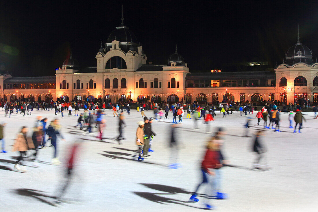 Europe,Hungary,Budapest. Ice Rink