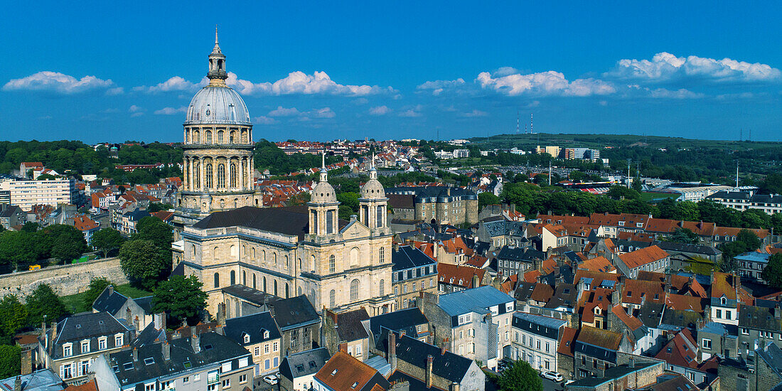 Frankreich,Hauts de France,Pas de Calais,Opale Coast,Boulogne sur Mer. Notre Dame