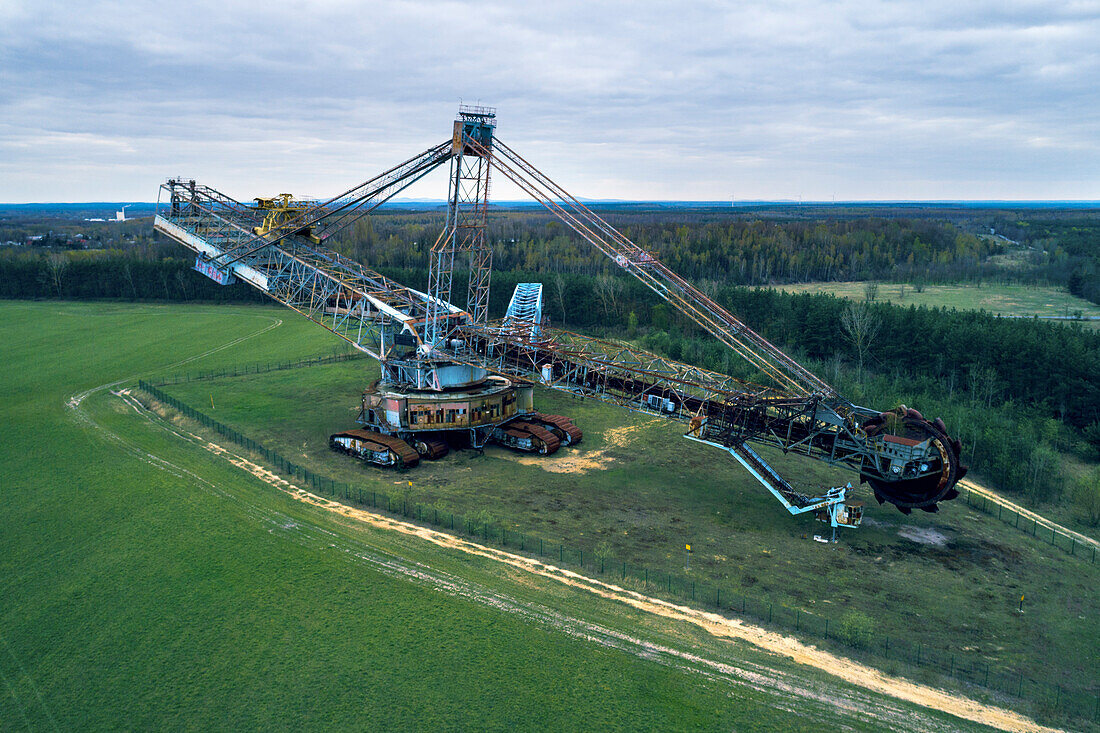 Europa,Deutschland. Schipkau,Bagger 258