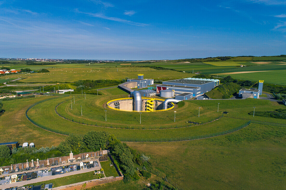 Frankreich,Hauts de France,Pas-de-Calais,. Sangatte,eurotunnel