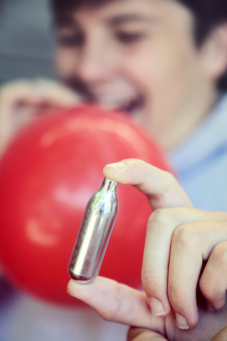 Nitrous oxide. Laughing Gas Balloons