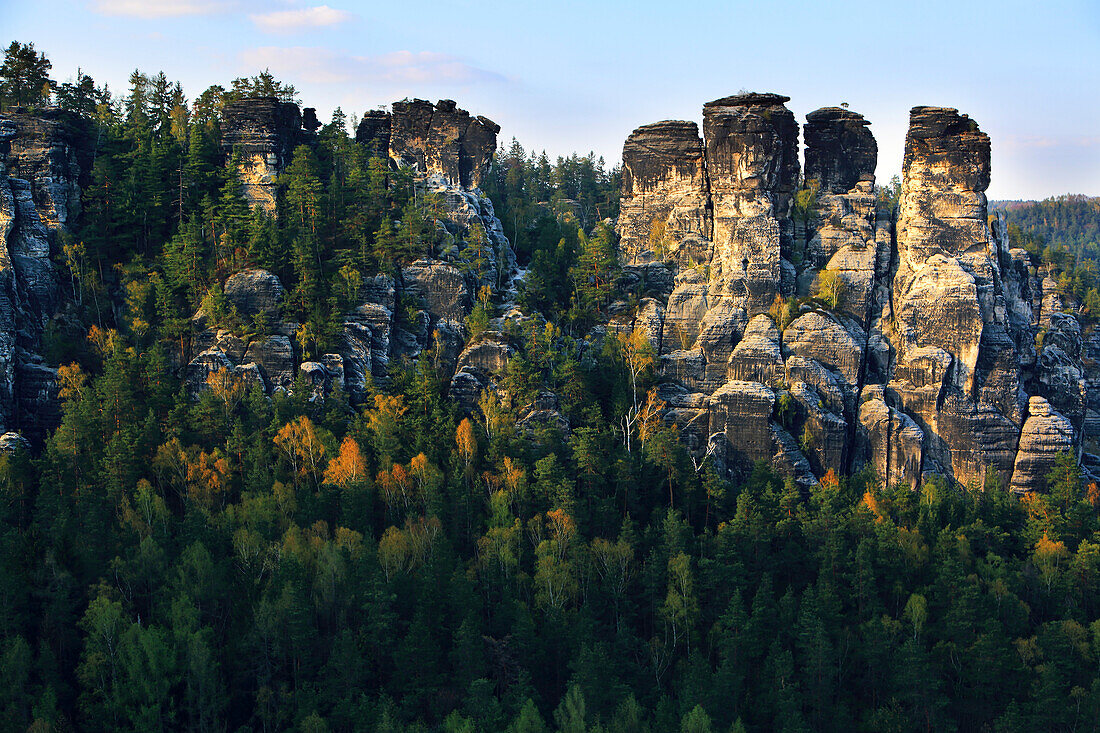 Germany,Saxony,Saxon Switzerland,sandstone rock formations