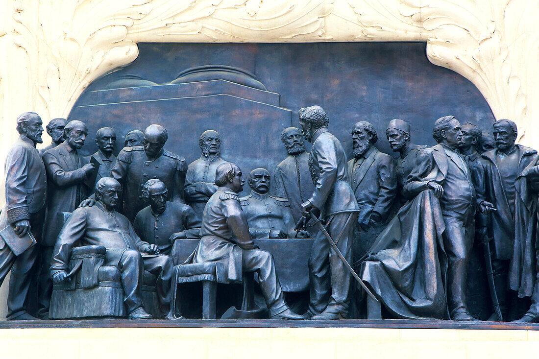 Europe,Hungary,Budapest. Statue of Gyula Andrassy