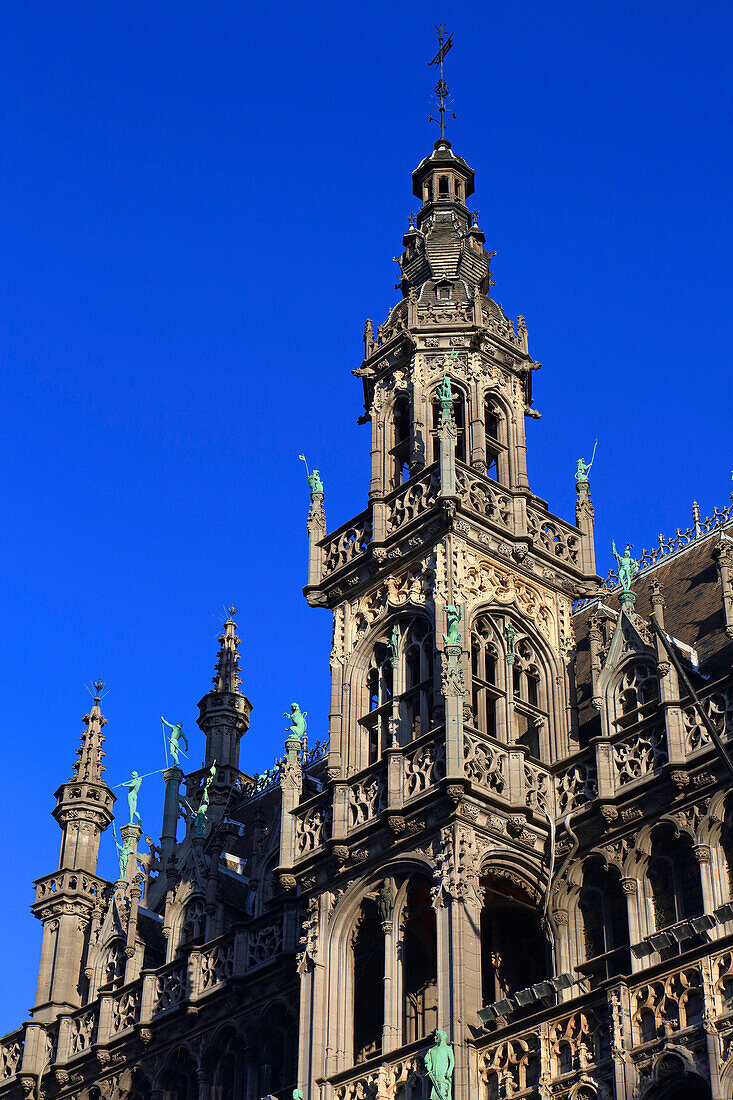 Europa,Belgien,Brüssel. Großer Platz. Stadthaus