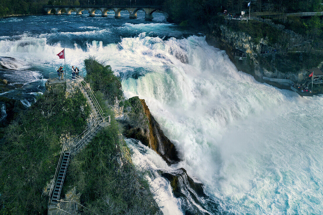 Swiss,Neuhausen am Rheinfall ,Rhin waterfall