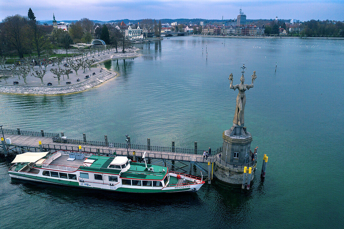 Europa,Deutschland,Baden-Württemberg,Konstanzer Statue Imperia