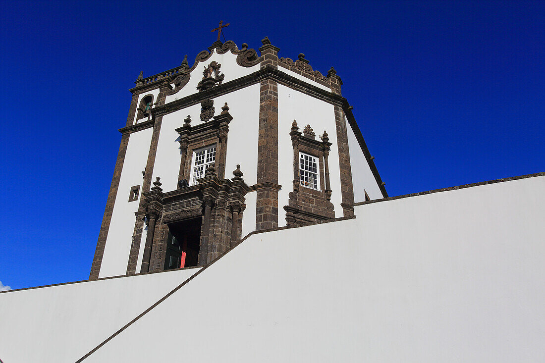 Insel Sao Miguel, Azoren, Portugal. Ponta Delgada. Kirche von São Pedro