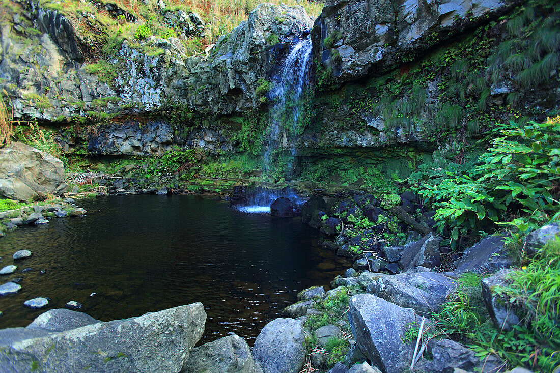 Insel Sao Miguel, Azoren, Portugal. Barranco da Rocha,Fenais da Ajuda