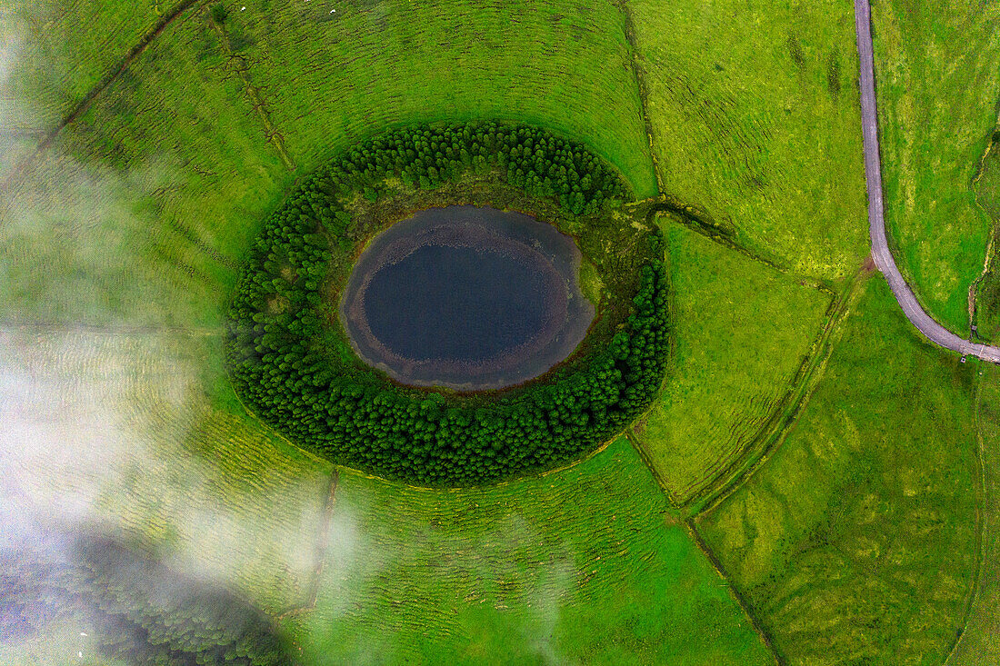 Sao Miguel Island,Azores,Portugal. Lagoa de Pau Pique