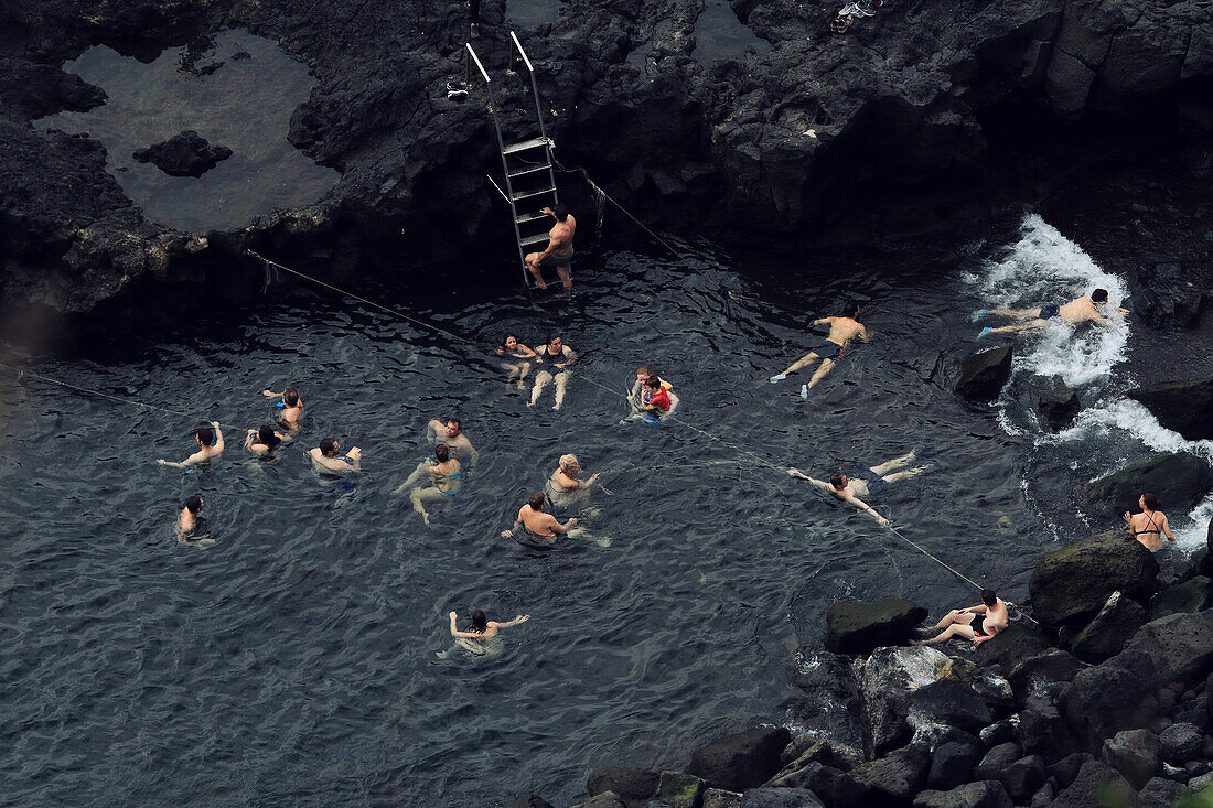 Insel Sao Miguel, Azoren, Portugal. Ponta da Ferraria