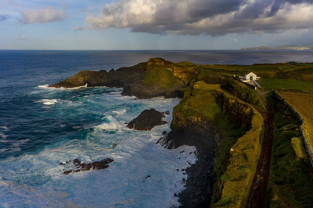 Insel Sao Miguel, Azoren, Portugal. Calhetas