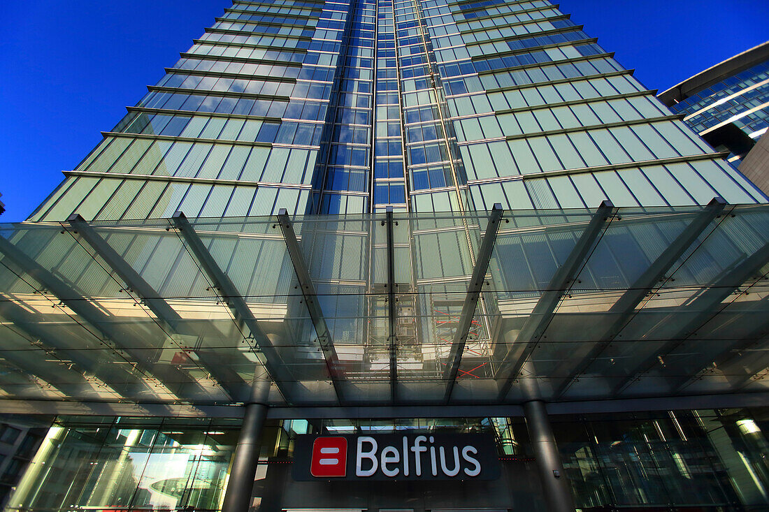 Europe,Belgium,Brussels. Belfius bank