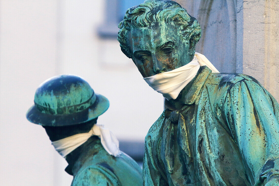 Europa,Belgien,Brüssel,stille Statuen