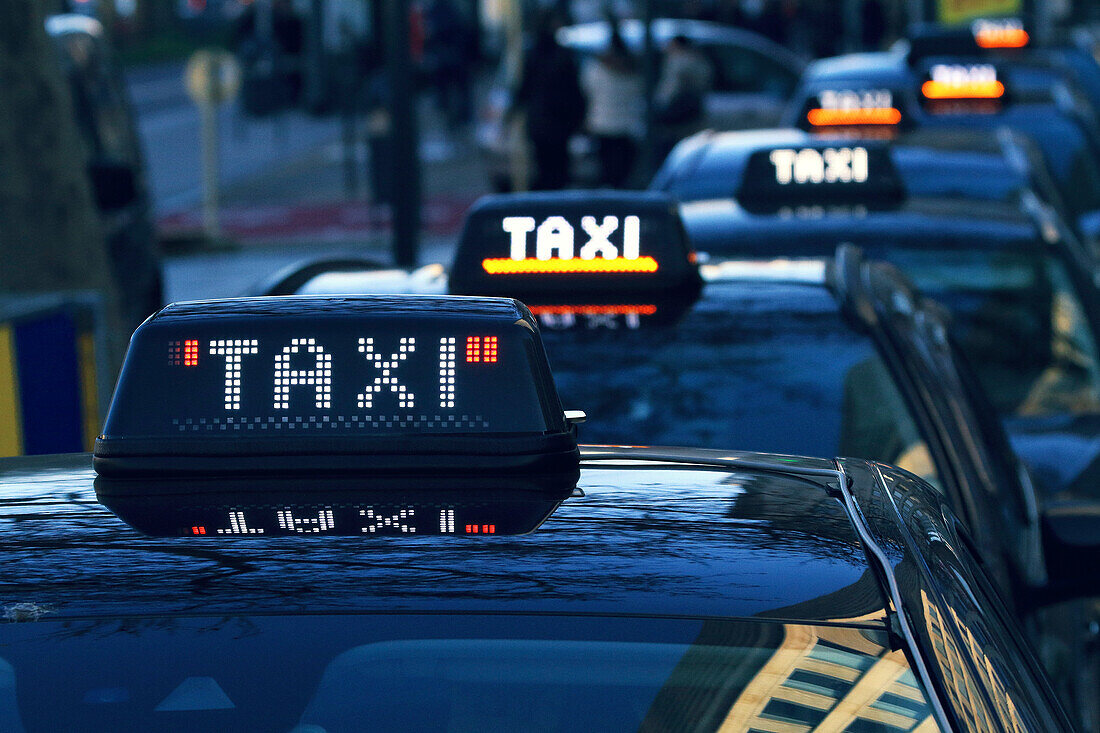 Europa,Belgien,Brüssel.Taxis