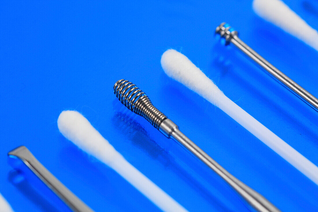 Environment,replacing cotton swabs with metal tools