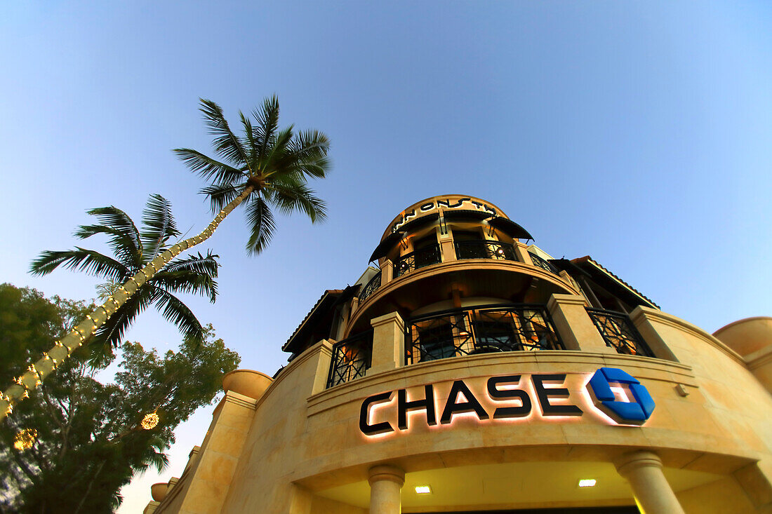 USA, Florida. Neapel. JPMorgan Chase & Co Bank