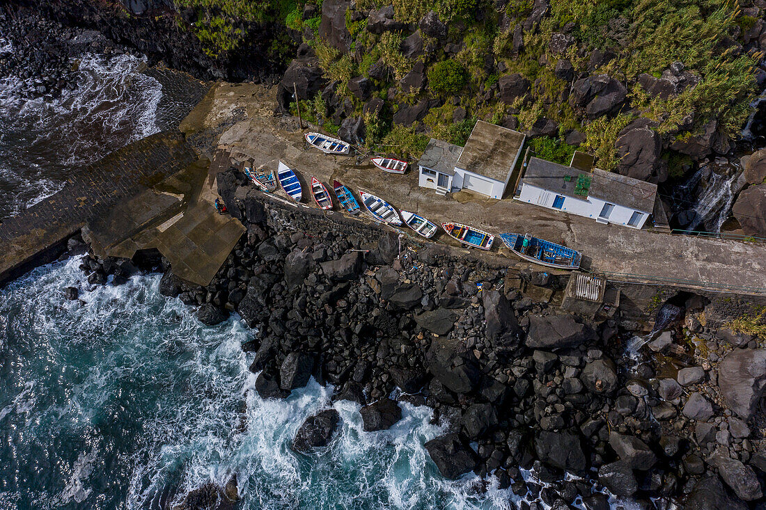 Insel Sao Miguel, Azoren, Portugal. Ponta do Arnel