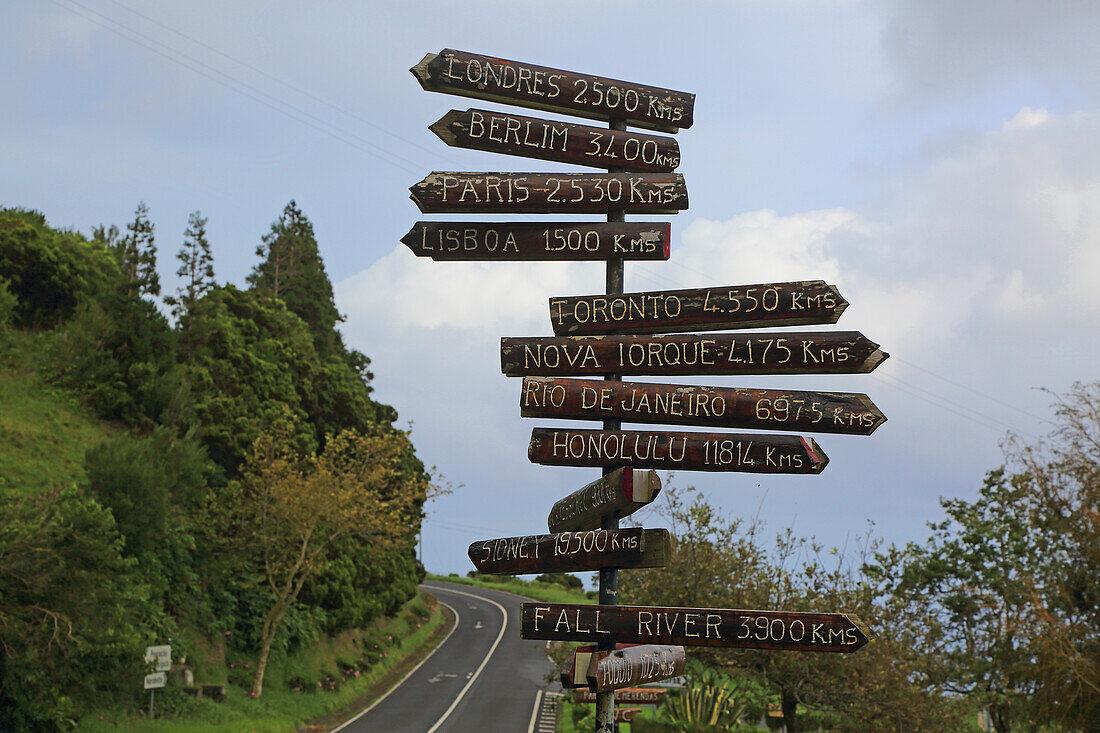 Insel Sao Miguel, Azoren, Portugal