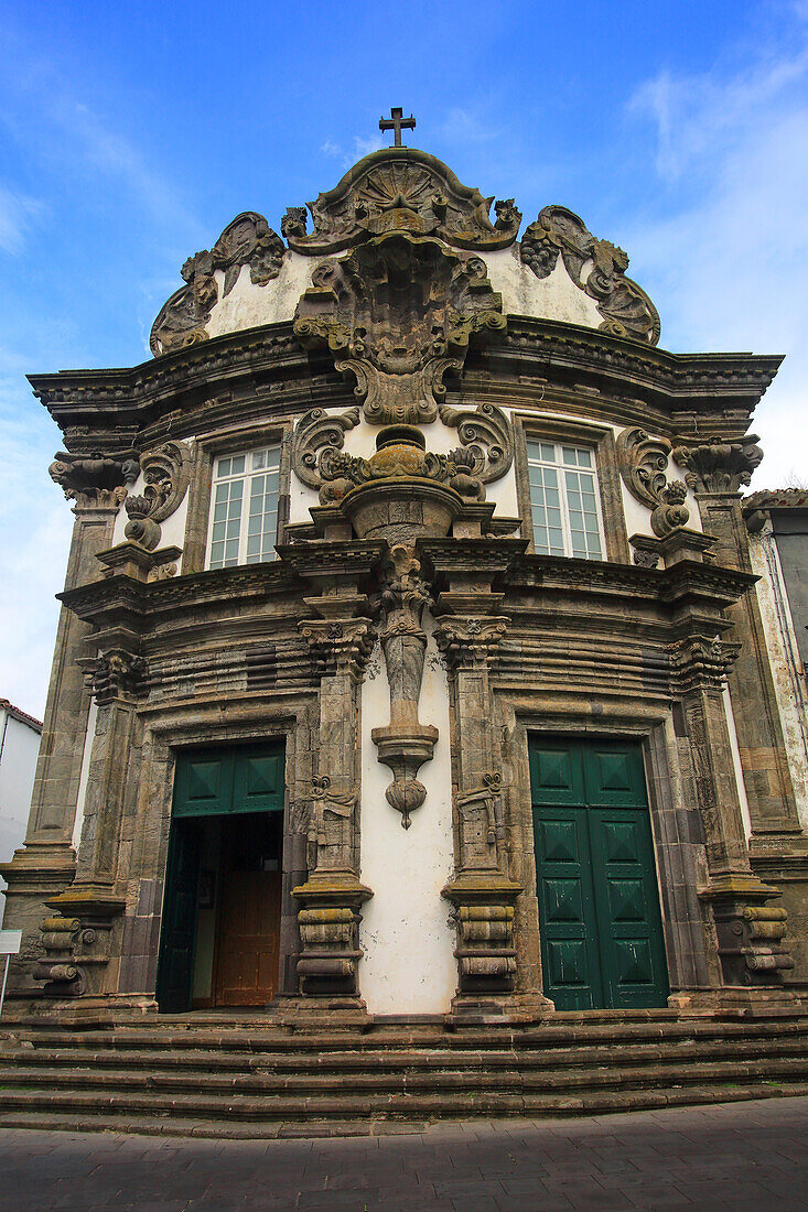 Sao Miguel Island,Azores,Portugal. Ribeira Grande. Senhor dos Passos church