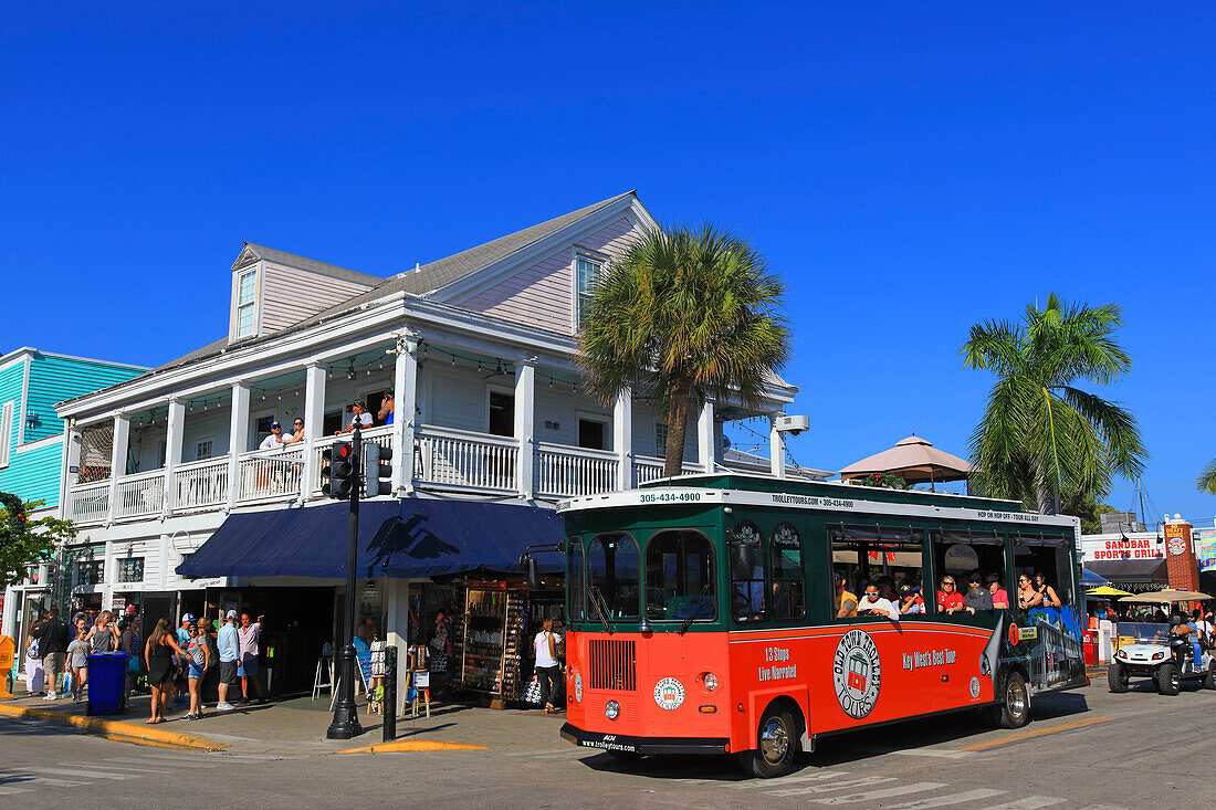 Usa,Florida. Key West. Stadtzentrum