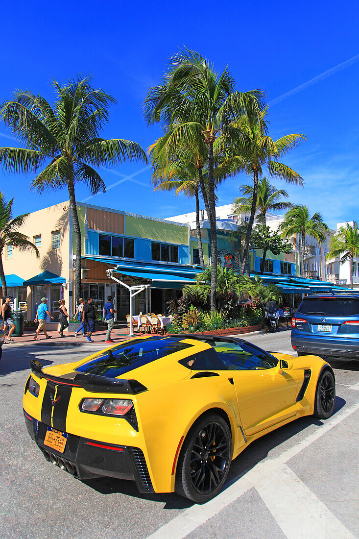 Usa,Floride,Miami. South Beach. Ocean Drive