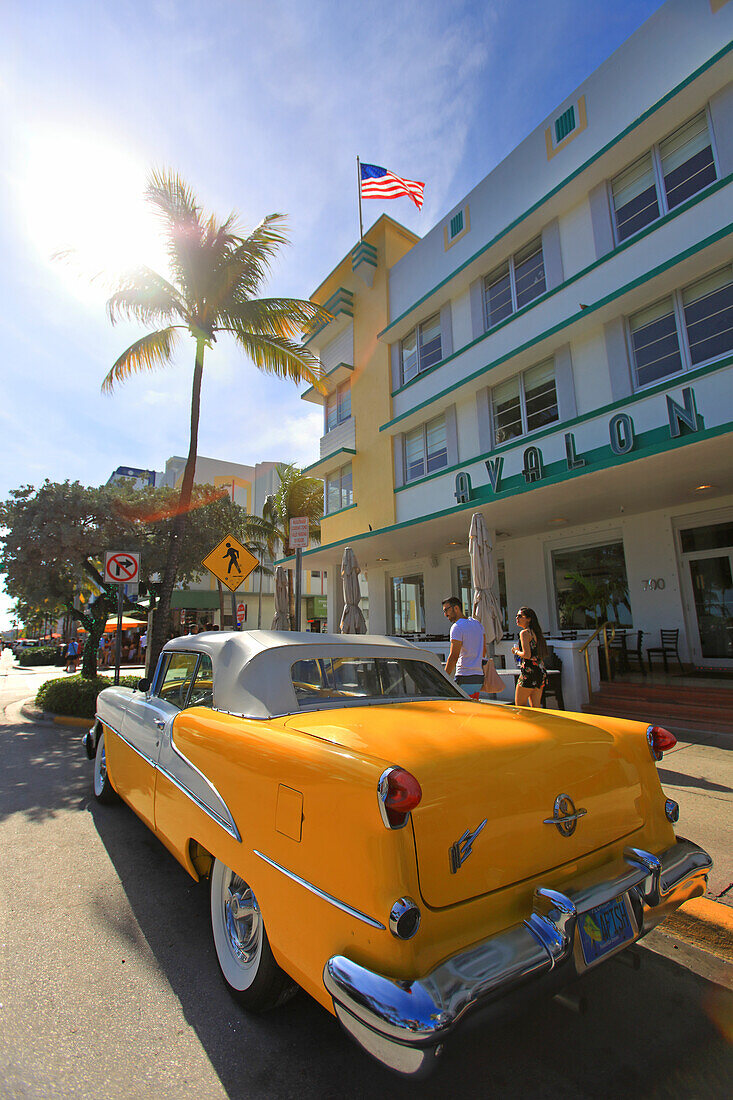 Usa,Florida,Miami. South Beach. Meeresstrand