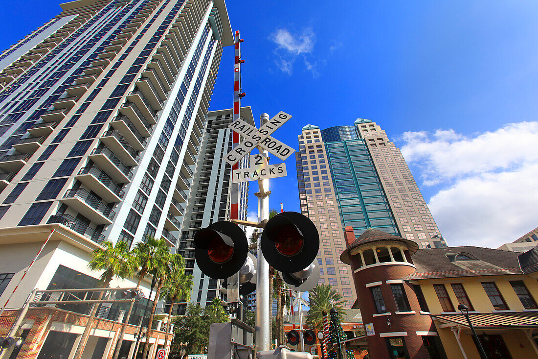 USA, Florida, Orlando. Eisenbahnstation