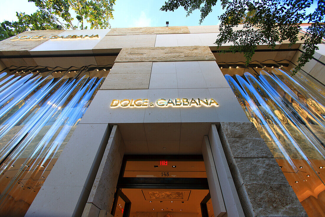 USA,Florida,Miami,Design District.. Dolce & Gabbana