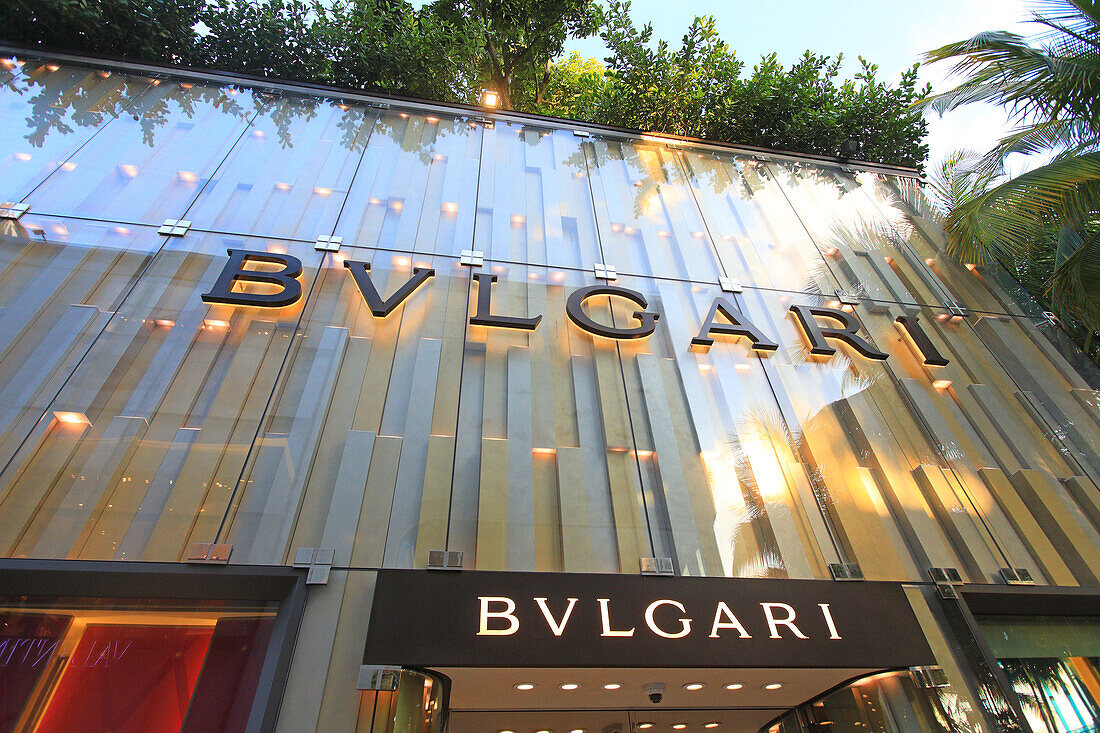 USA,Florida,Miami,Design Distrikt. Bulgari