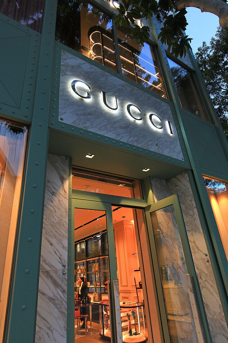 Usa,Florida,Miami,Design District. Gucci