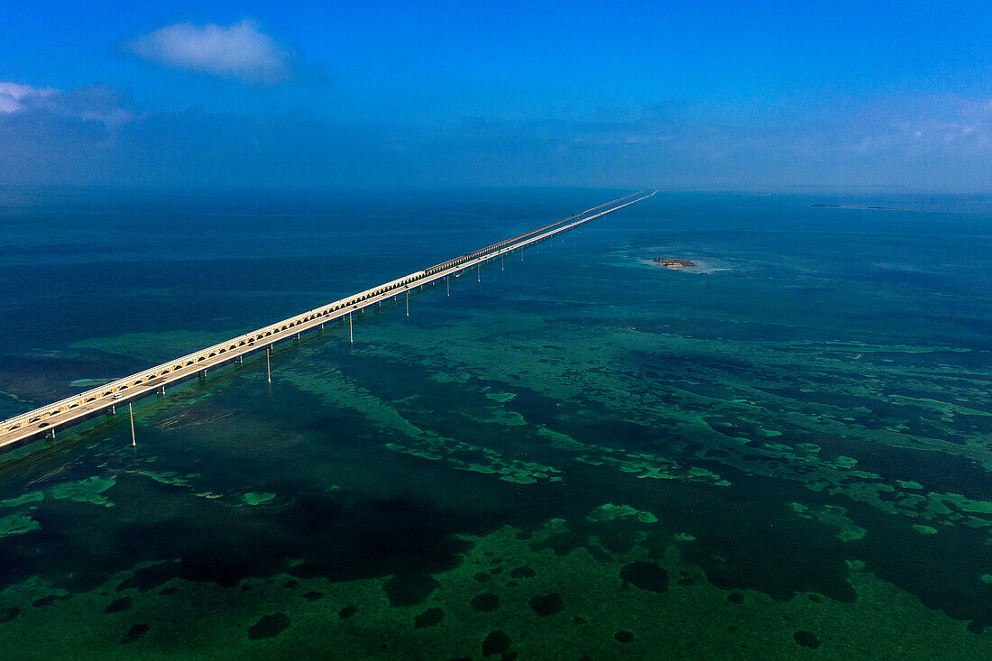 USA,Florida,Keys. Übersee-Autobahn