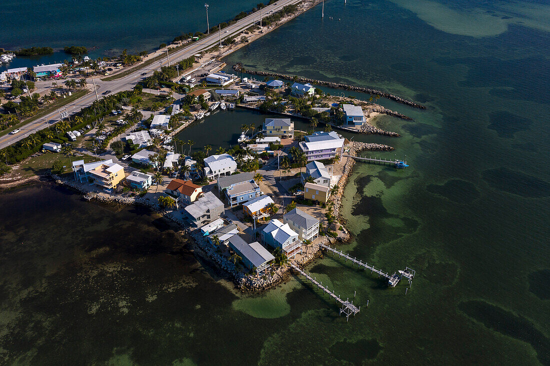 USA,Florida,Keys. Conch Keys.. Übersee-Autobahn