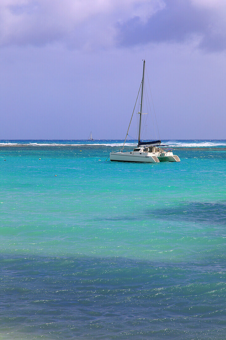 France,Guadeloupe. Boat. Sainte Anne