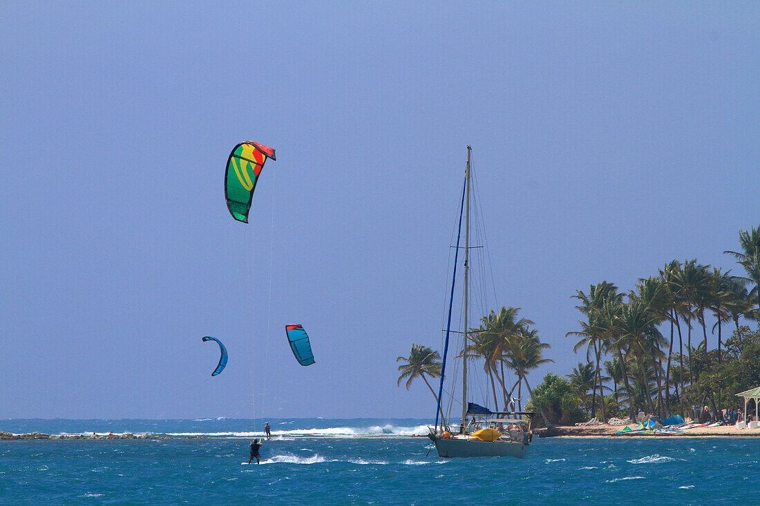 Frankreich,Guadeloupe. Sainte Anne. Strand La Caravelle