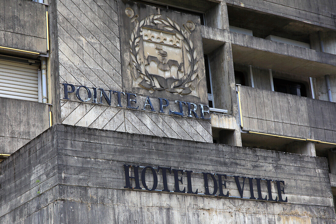 Frankreich, Französische Antillen, Guadeloupe. Pointe a Pitre. Das Rathaus