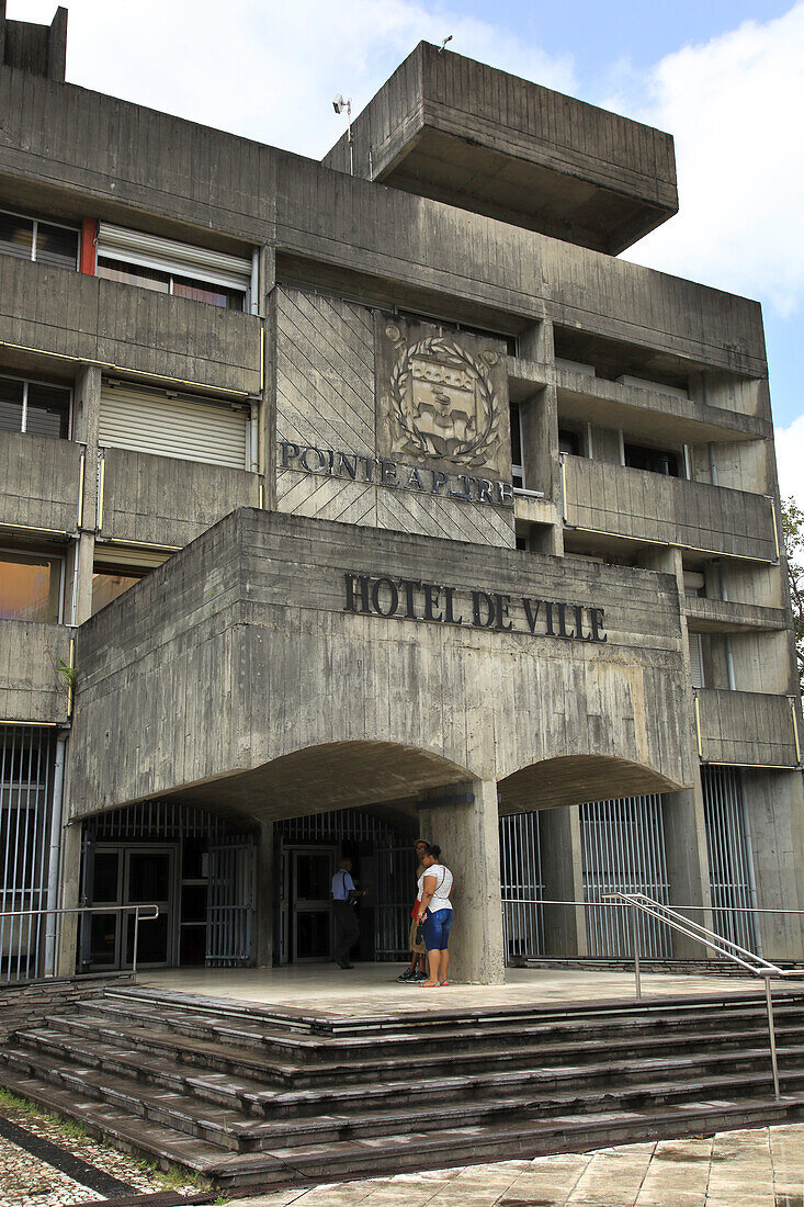 France,French Antilles,Guadeloupe. Pointe a Pitre. City Hall