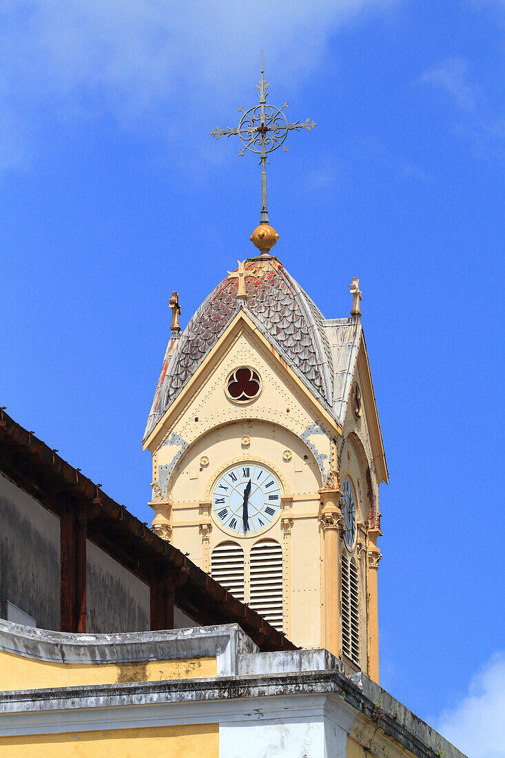 Frankreich, Französische Antillen, Guadeloupe. Pointe a Pitre. Kirche