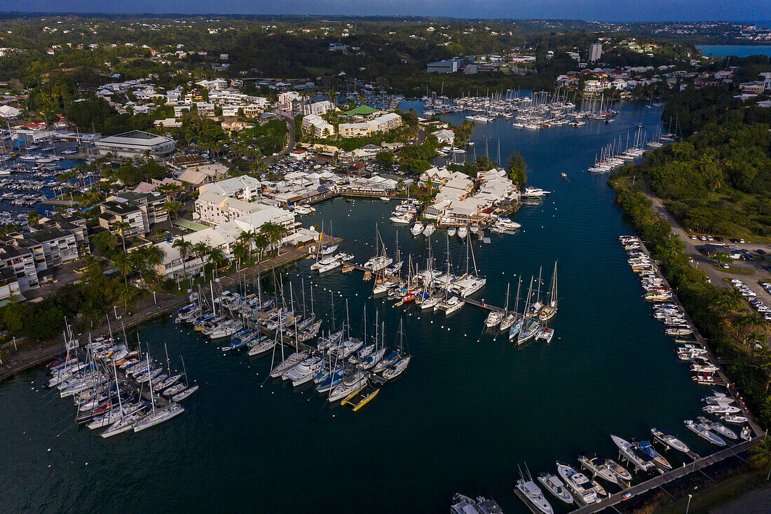 France,French Antilles,Guadeloupe. Bas-du-Fort. Marina