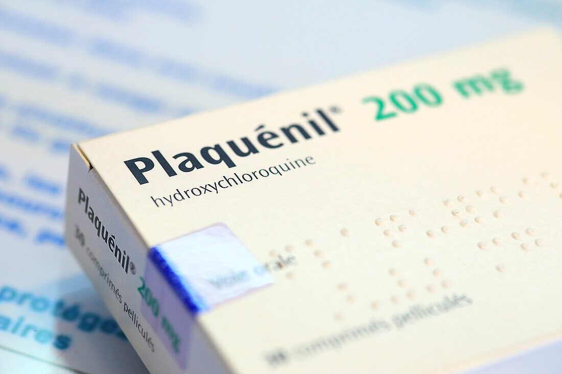 Plaquenil 200mg. Hydroxychloroquin. Sanofi