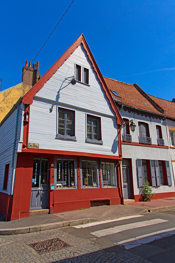 Frankreich,Hauts de France,Somme. Abbeville, Stadtzentrum