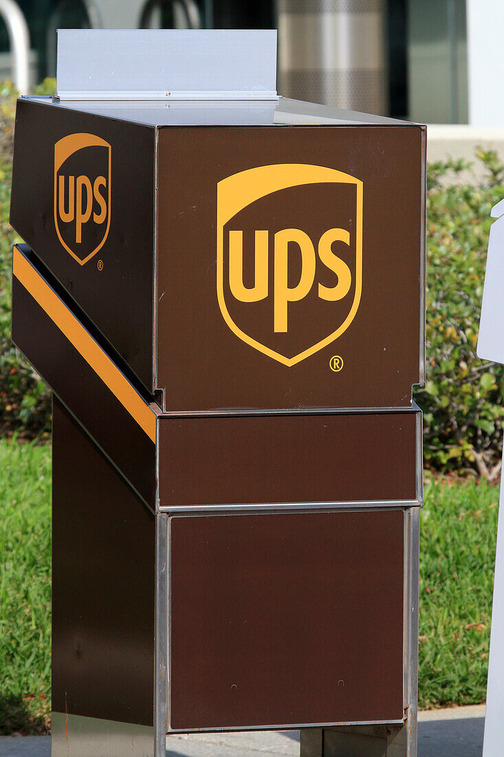 Usa,Floride,Orlando. UPS Box