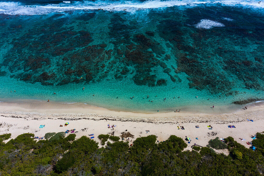 France,Guadeloupe. Pointe des Châteaux