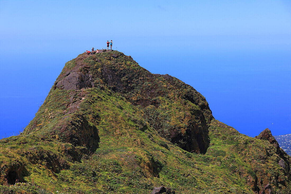 Frankreich,Guadeloupe. La Soufriere