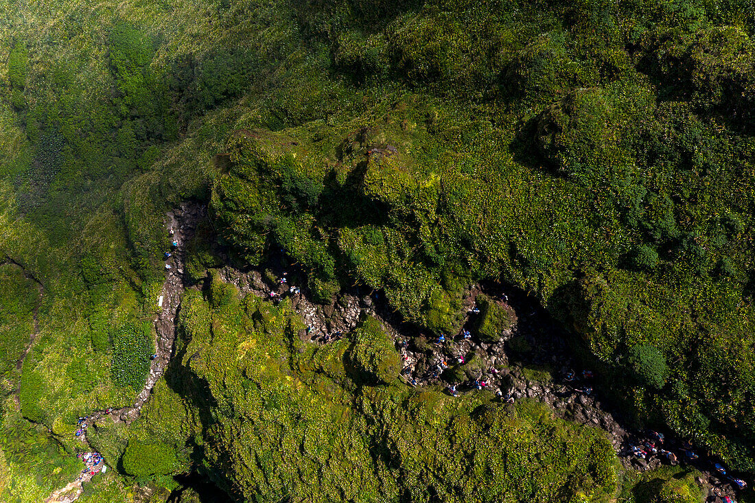 France,Guadeloupe. La Soufriere