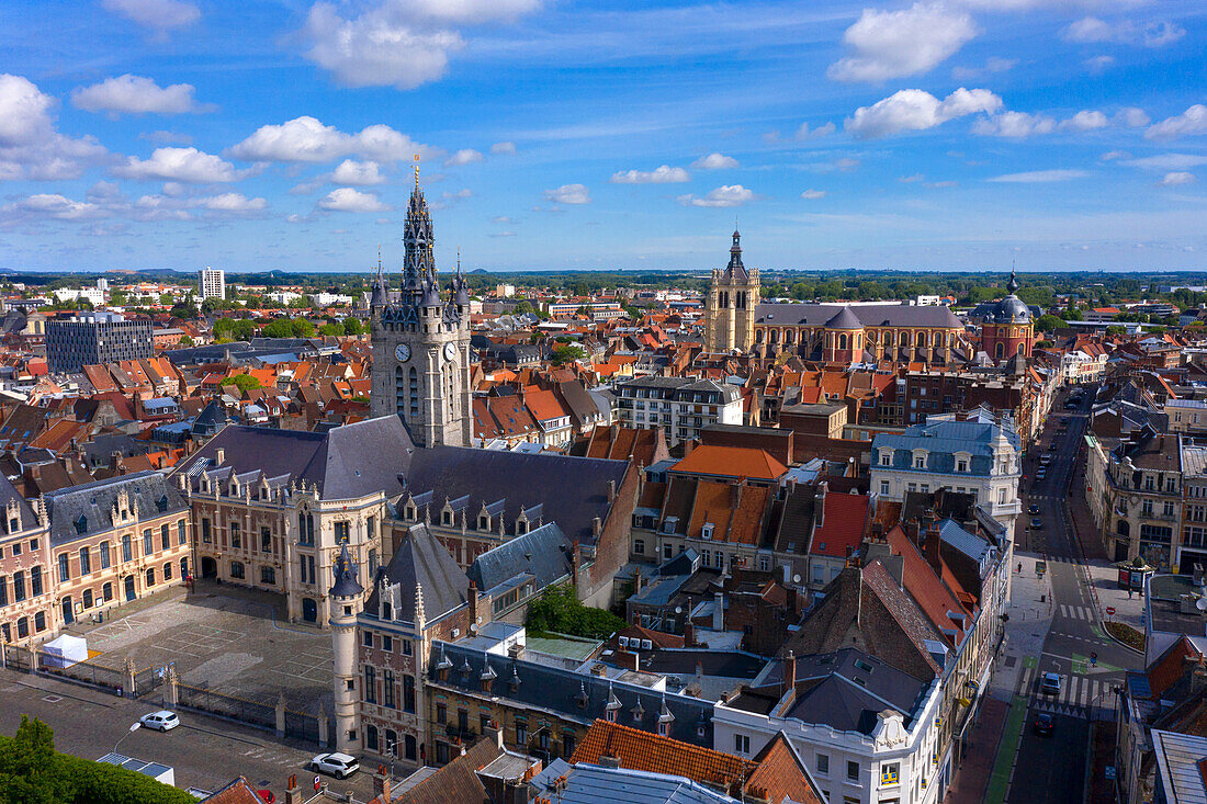 Frankreich,Hauts de France,Nord,Douai. Das Rathaus