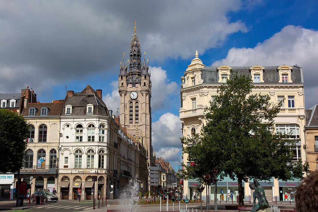 Frankreich,Hauts de France,Nord,Douai. Das Rathaus