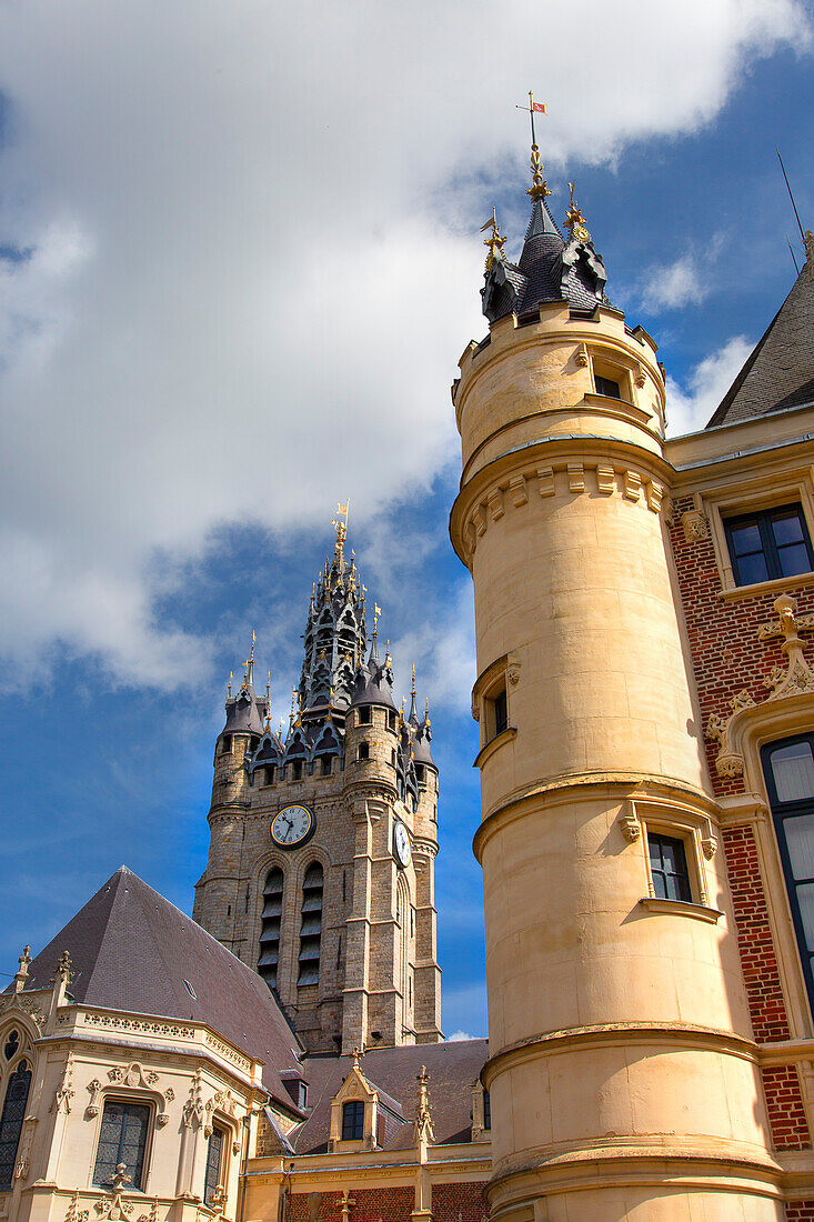 Frankreich,Hauts de France,Nord,Douai. Das Rathaus