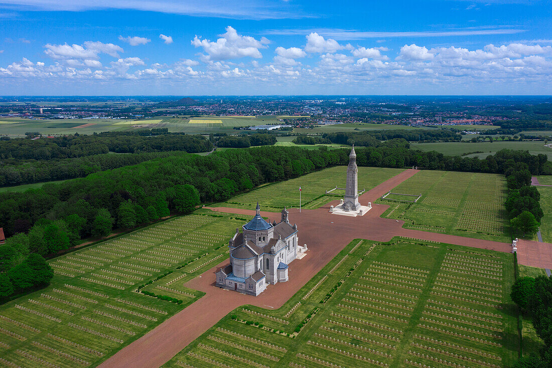 France,Hauts de France,Pas de Calais. WWII Memorial,Notre Dame de Lorette. Ablain saint nazaire