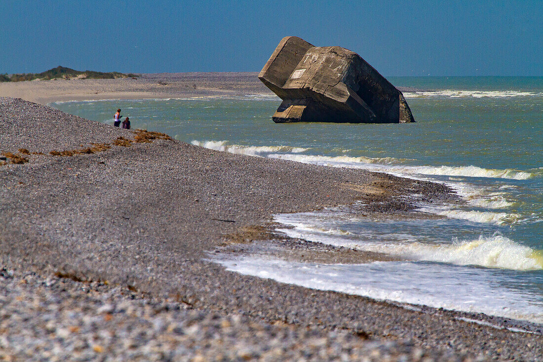 France,Hauts de France,Somme. Baie de Somme. Le-Hourdel. Hourdel Point